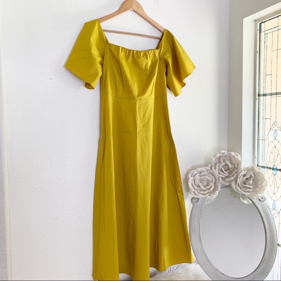 Zara Dresses & Skirts - Zara Women Marigold Midi Dress